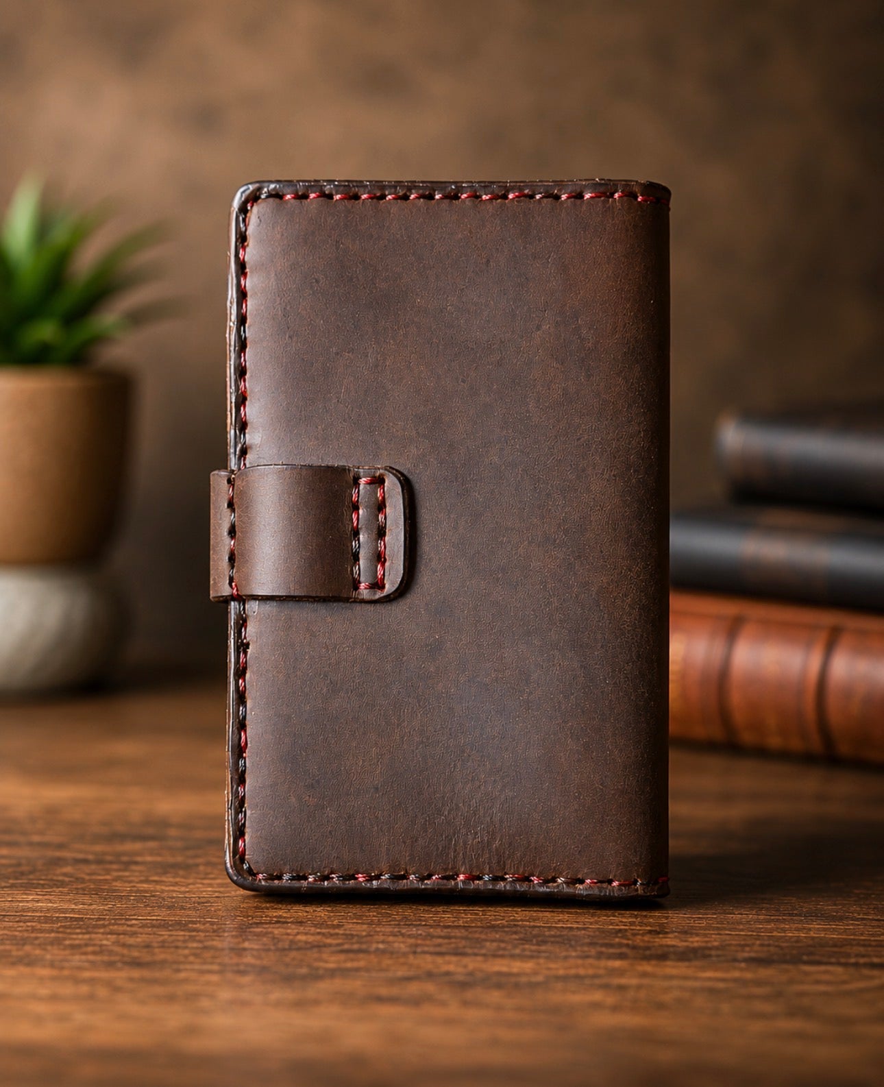 Grain & Grit Leather Co. Handmade Field Notes Cover – Limited Edition 1992 Leather Journal Wallet